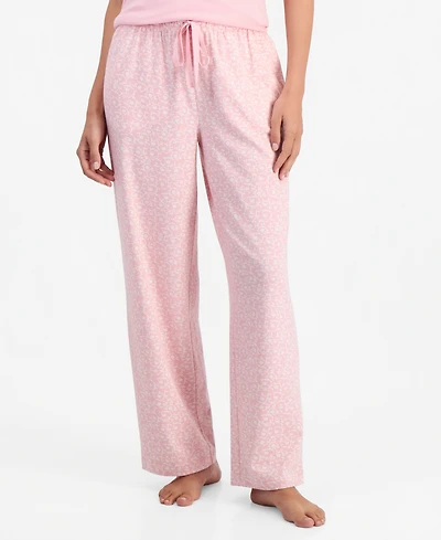 Charter Club Women's Knit Pajama Pants, Exclusively at Macy's