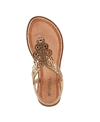 Patrizia Women's Parry Thong Sandal with Adjustable Strap
