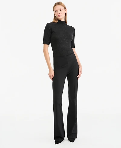 Kobi Halperin Women's Meghan High-Waisted Flared Pull-On Pants