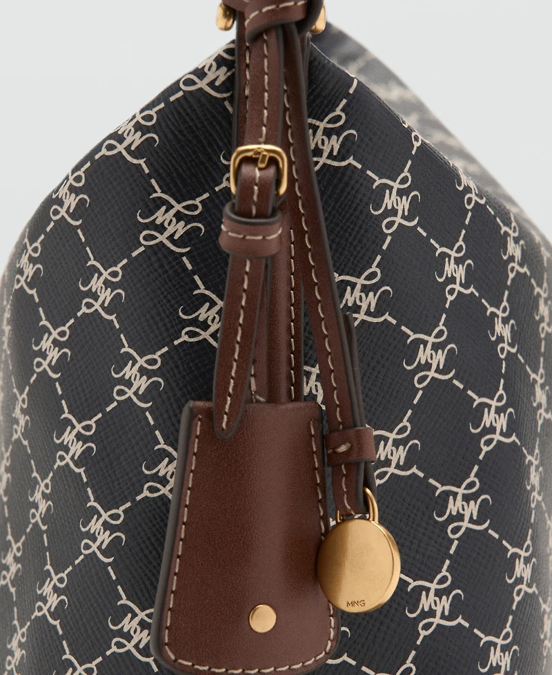 Mango Women's Small Logo Shoulder Bag