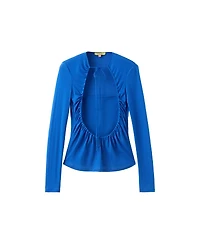 Mango Women's Gathered Opening Overlay Top