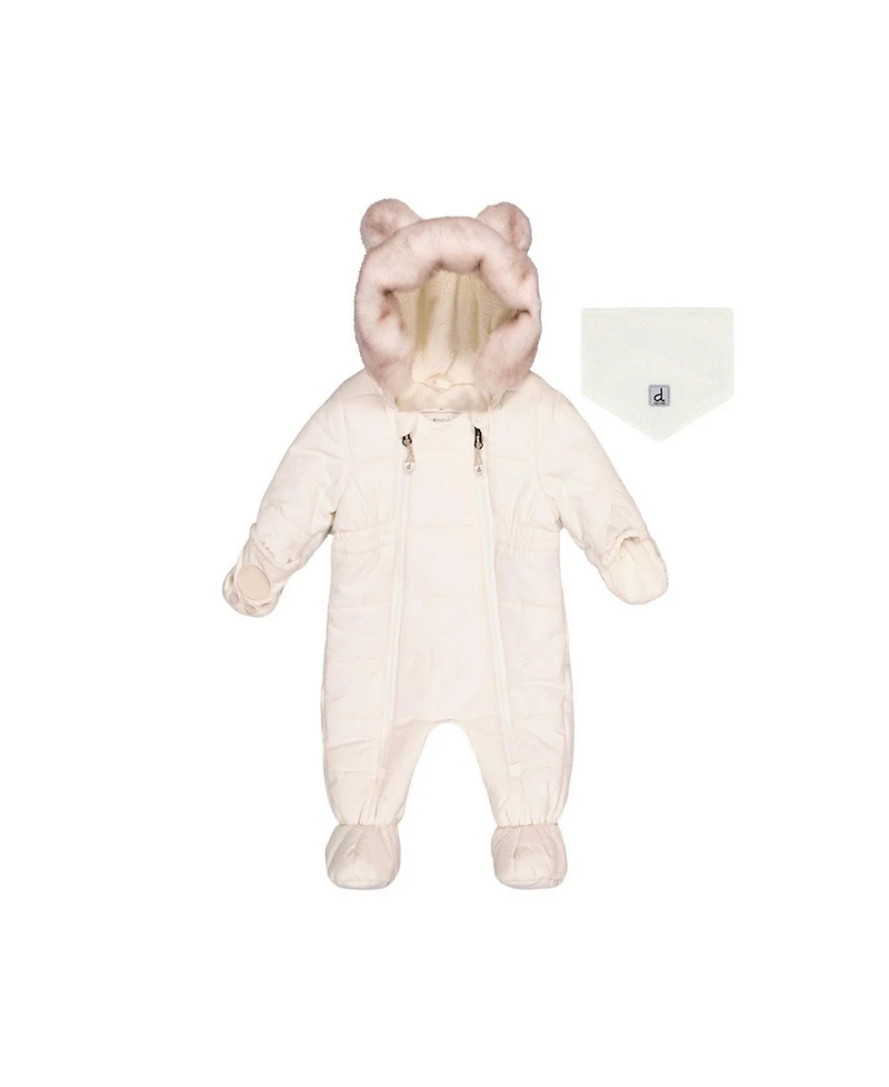 Deux par Baby Unisex One Piece Snowsuit for Car Seats