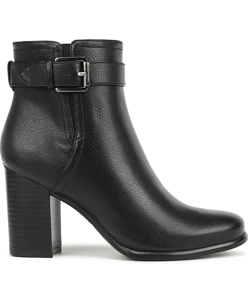 Naturalizer Women's Solana Block Heel Zipper Short Booties