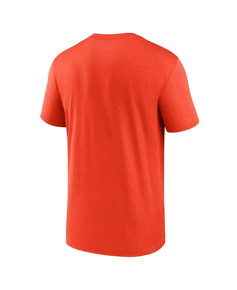 Nike Men's Orange Cleveland Browns Primetime Legend Wordmark Dri-fit T-Shirt