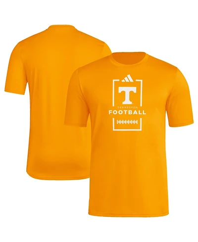 Adidas Men's Tennessee Orange Volunteers Football Poly T-Shirt