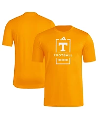 Adidas Men's Tennessee Orange Volunteers Football Poly T-Shirt