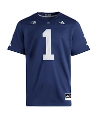 Adidas Men's #1 Navy Penn State Nittany Lions Home Premier Jersey
