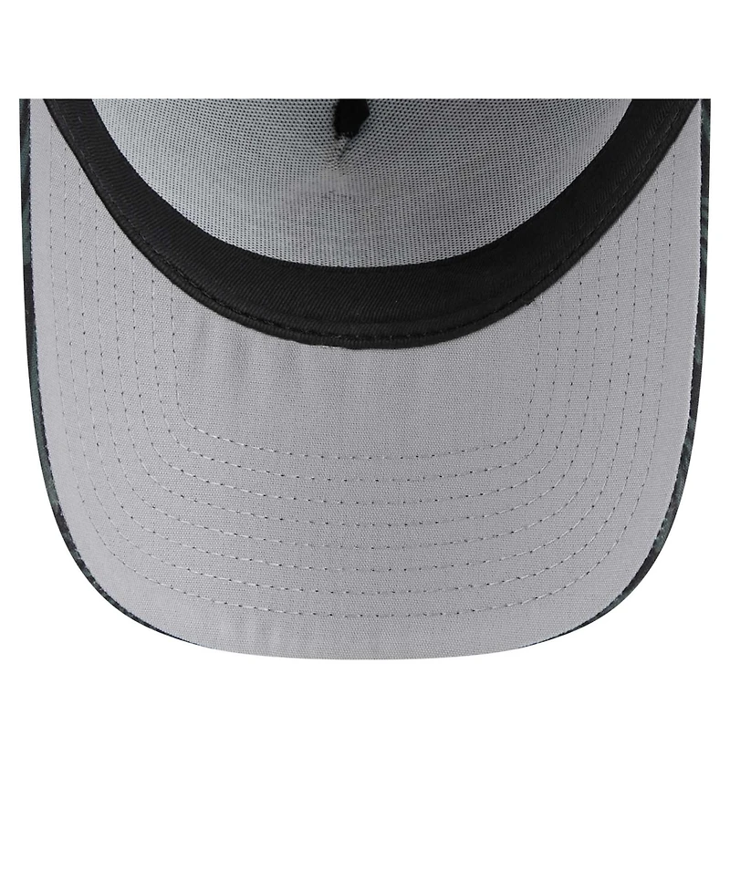 New Era Men's Black Boston Red Sox 9FORTY A-Frame Trucker Adjustable Hat