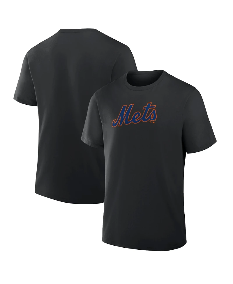 Fanatics Men's Black New York Mets Alternate Logo Legacy T-Shirt