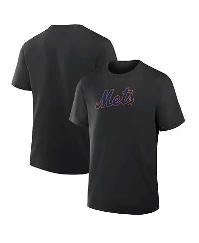 Fanatics Men's Black New York Mets Alternate Logo Legacy T-Shirt