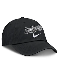 Nike Men's Black San Francisco Giants Primetime Club Adjustable Hat