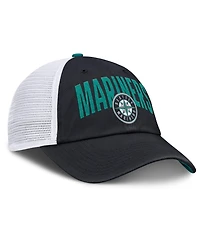 Nike Men's Navy Seattle Mariners Primetime Club Adjustable Trucker Hat