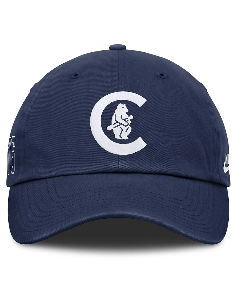 Nike Men's Navy Chicago Cubs Cooperstown Club Adjustable Hat