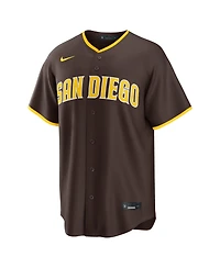 Nike Men's Jackson Merrill Brown San Diego Padres Road Replica Jersey