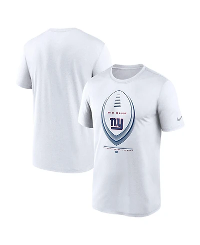 Nike Men's White New York Giants Legend Icon Dri-fit T-Shirt