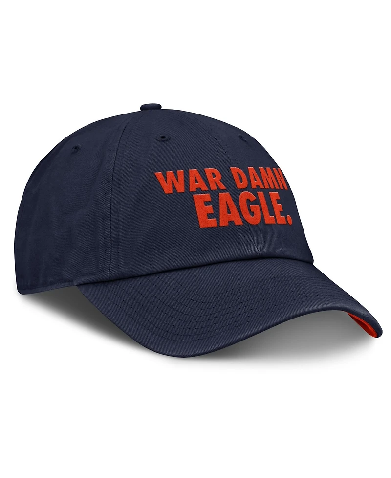Nike Men's and Women's Navy Auburn Tigers Primetime Chant Club Adjustable Hat
