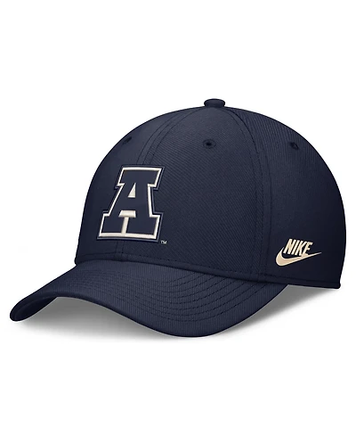Nike Men's Navy Arizona Wildcats Dri-fit Vintage Rise Swooshflex Flex Hat