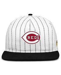 Nike Men's White/Black Cincinnati Reds Cooperstown Collection Pro Adjustable Hat