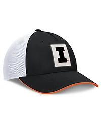 Fanatics Men's Black Illinois Fighting Illini 5-Panel Matter Flex Hat