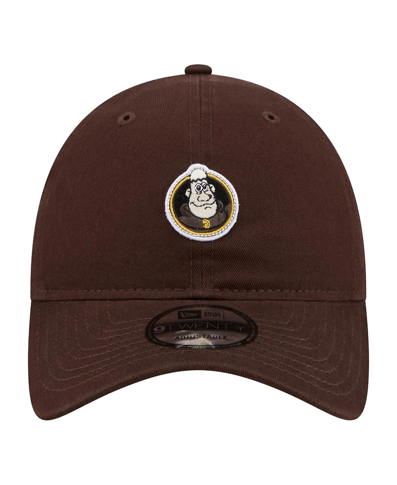 New Era Men's Brown San Diego Padres Mascot 9TWENTY Adjustable Hat