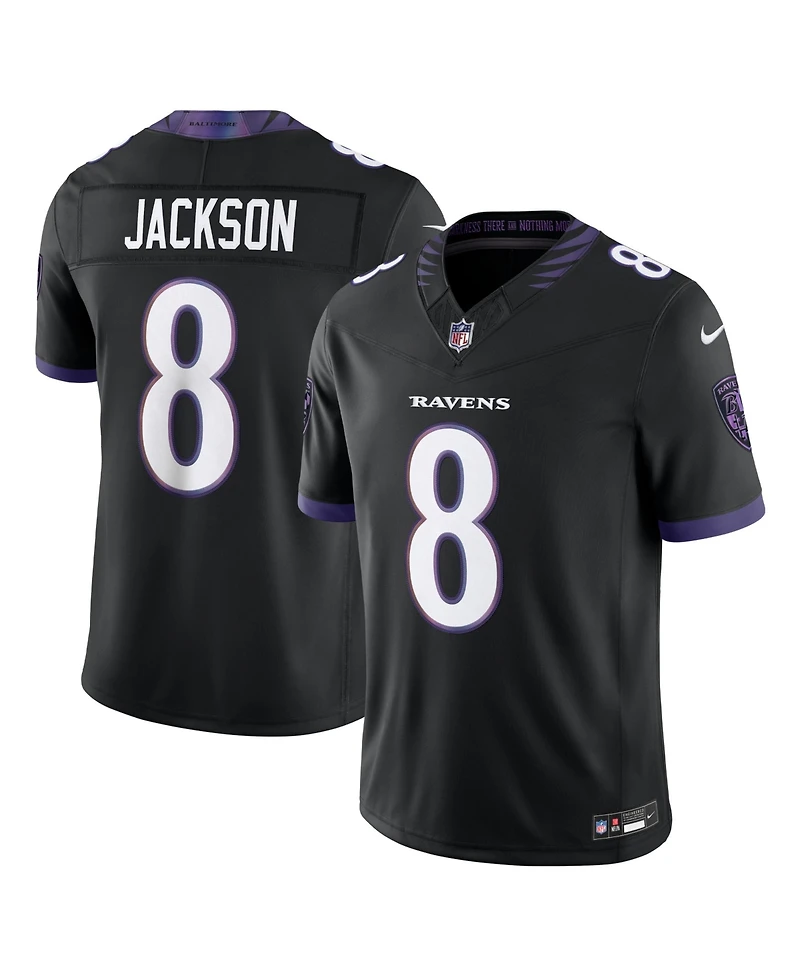 Nike Men's Lamar Jackson Black Baltimore Ravens Alternate Vapor F.u.s.e. Stitched Limited Jersey