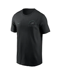Nike Men's Black Philadelphia Eagles Split Logo T-Shirt