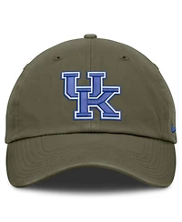 Nike Men's and Women's Olive Kentucky Wildcats Primetime Club Adjustable Hat