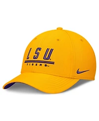 Nike Men's Gold Lsu Tigers Game Day Rise Swooshflex Hat