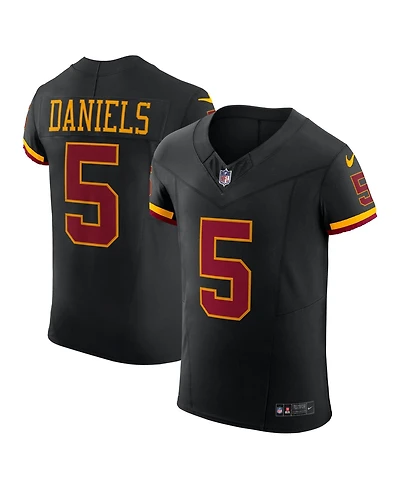 Nike Men's Jayden Daniels Black Washington Commanders Alternate Vapor F.u.s.e. Elite Jersey