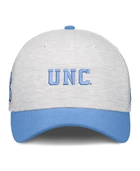 Jordan Men's and Women's White/Carolina Blue North Carolina Tar Heels Primetime Rise Adjustable Hat