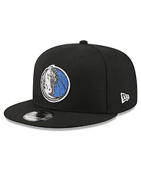 New Era Men's Black Dallas Mavericks 2026 Nba Draft Crystal 9FIFTY Snapback Hat