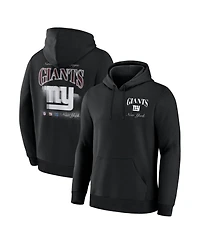 Fanatics Men's Black New York Giants Nightfall Long Sleeve Fleece Hoodie