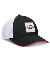Fanatics Men's Black Arkansas Razorbacks 5-Panel Matter Flex Hat
