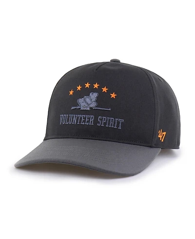 '47 Brand Men's Graphite/Gray Tennessee Volunteers Smokey Grey Hitch 2-Tone Adjustable Hat