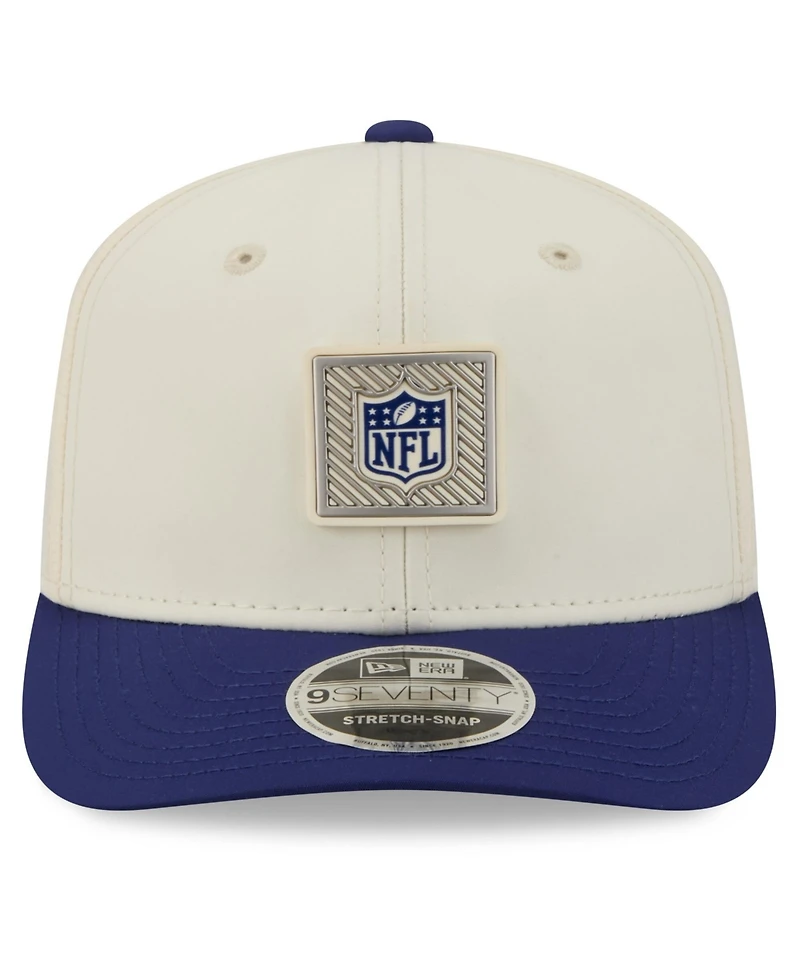 New Era Men's Cream/Navy Nfl 2026 Nfl Training Camp 9SEVENTY Adjustable Hat