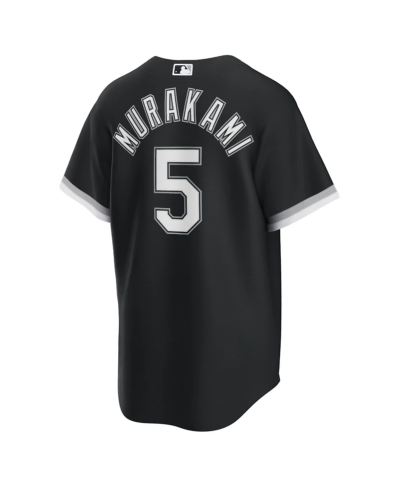 Nike Men's Munetaka Murakami Black Chicago White Sox Alternate Replica Jersey