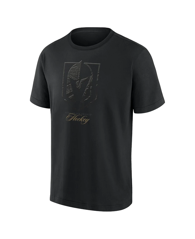 Fanatics Men's Vegas Golden Knights Blackout Heavyweight T-Shirt