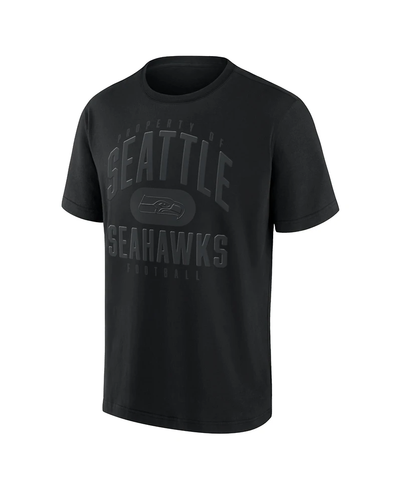 Fanatics Men's Black Seattle Seahawks Out Heavyweight T-Shirt