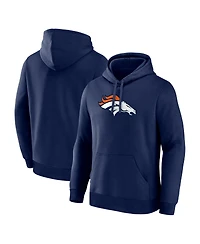 Logo Athletic Men's Navy Denver Broncos Primary Hoodie