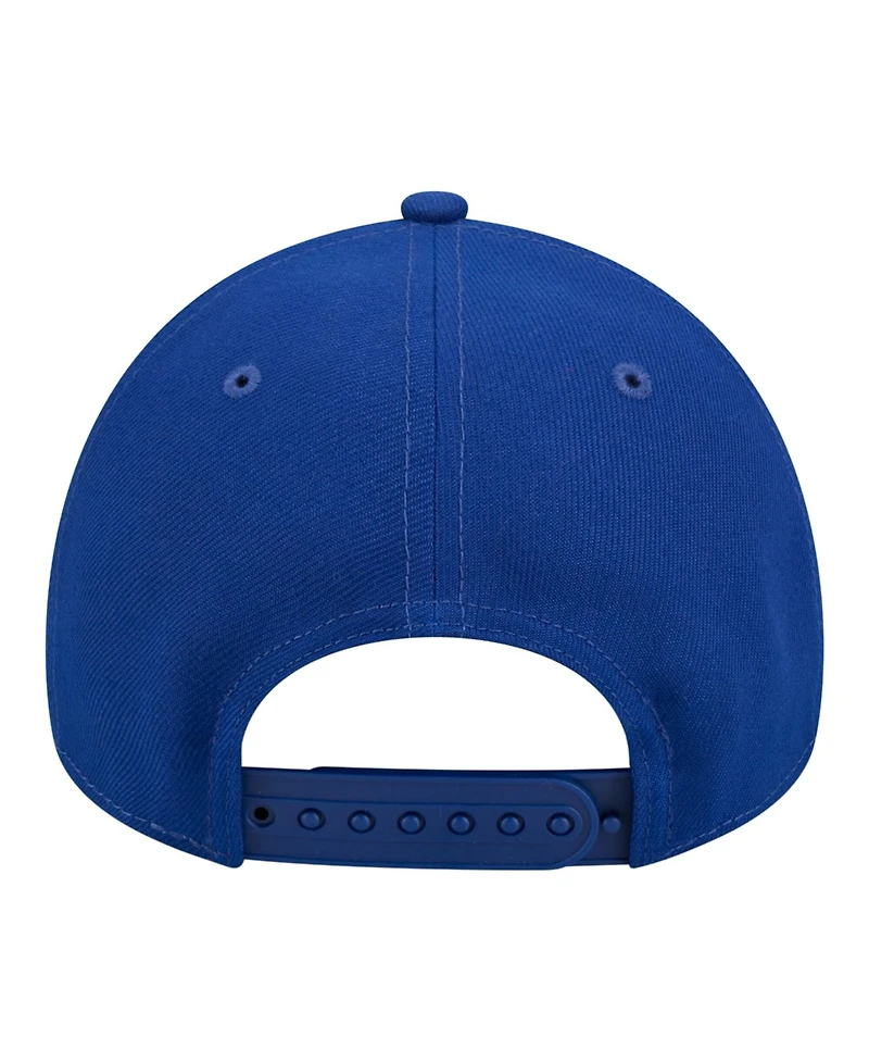 New Era Big Boys and Girls Royal Kansas City Royals 9FORTY A-Frame Adjustable Hat