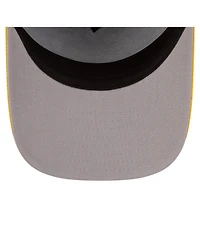 New Era Men's Royal/Gold Golden State Warriors 80s Throwback A-Frame 9FIFTY Snapback Hat