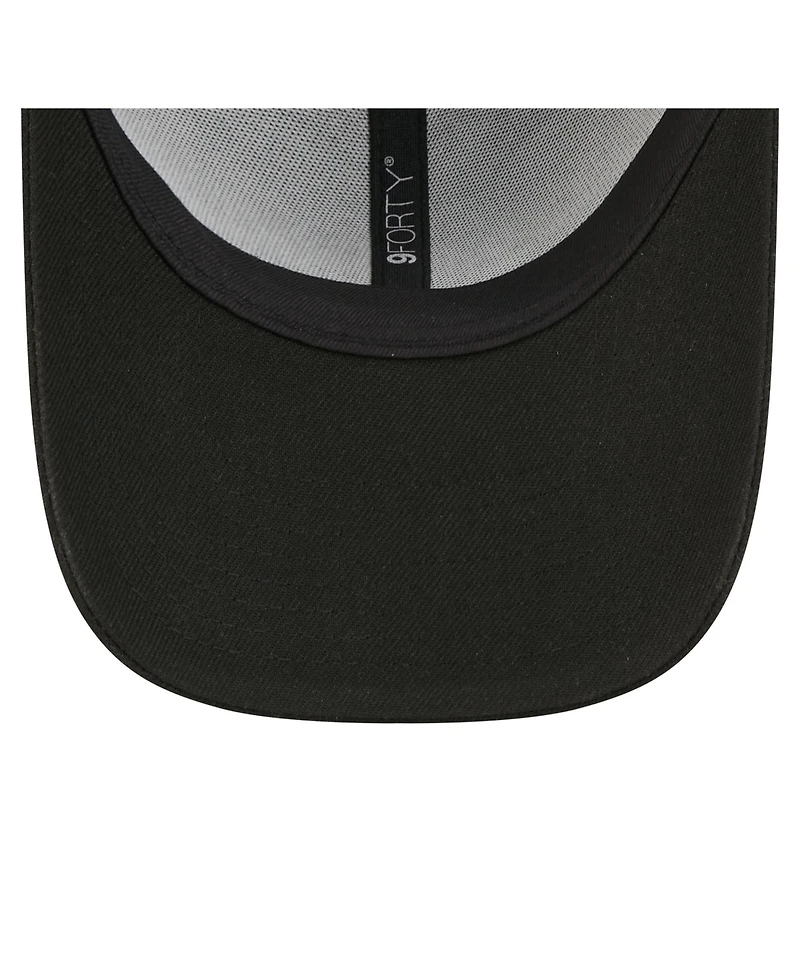 New Era Men's Black Minnesota Timberwolves 9FORTY Adjustable Hat