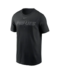 Nike Men's Black Philadelphia Phillies Tonal Club T-Shirt