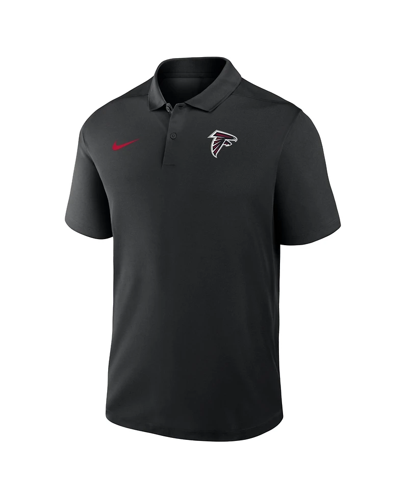 Nike Men's Black Atlanta Falcons Dri-fit Victory Polo Shirt