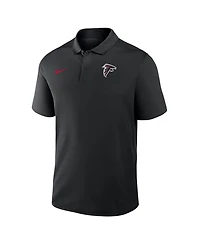 Nike Men's Black Atlanta Falcons Dri-fit Victory Polo Shirt