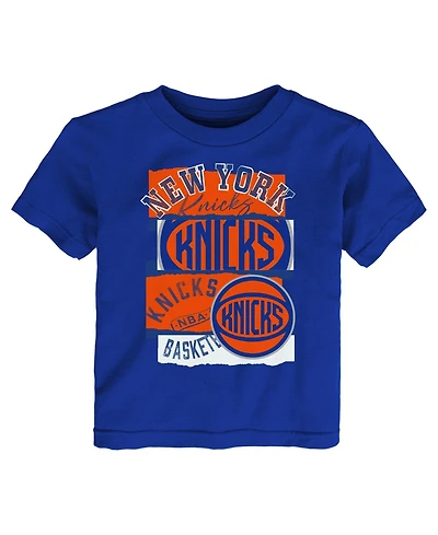Outerstuff Toddler Blue New York Knicks The Paint T-Shirt