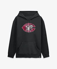 Fanatics Men's Black Cincinnati Reds Heritage Hoodie