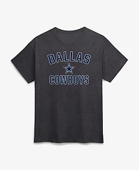 Logo Athletic Men's Charcoal Dallas Cowboys Cotton Victory Arch T-Shirt