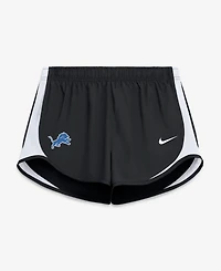 Nike Women's Detroit Lions Tempo Dri-fit Mid-Rise Shorts, 3¼" Inseam Shorts