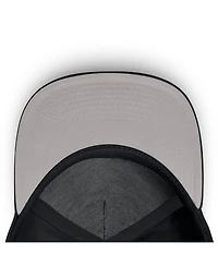 Nike Men's Black Atlanta Braves Rise Dri-fit A-Frame Adjustable Hat